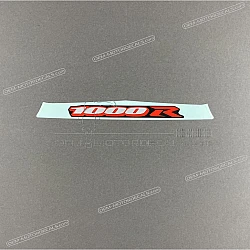 Adesivo posteriore coda carena