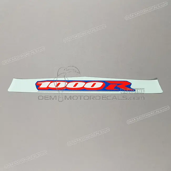 Suzuki GSXR1000 Frame Cover GSX-R1000R Emblem OEM 6813117K00BJ8