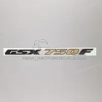 SUZUKI Autocollant de panneau latéral, côté droit 68131-20C40-K74