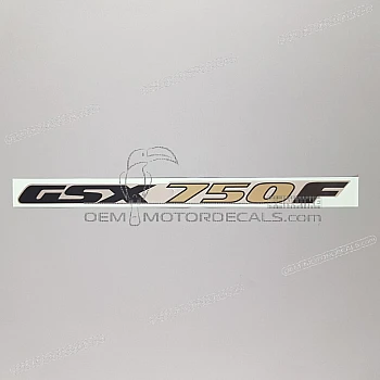 Side cowling decal, right side