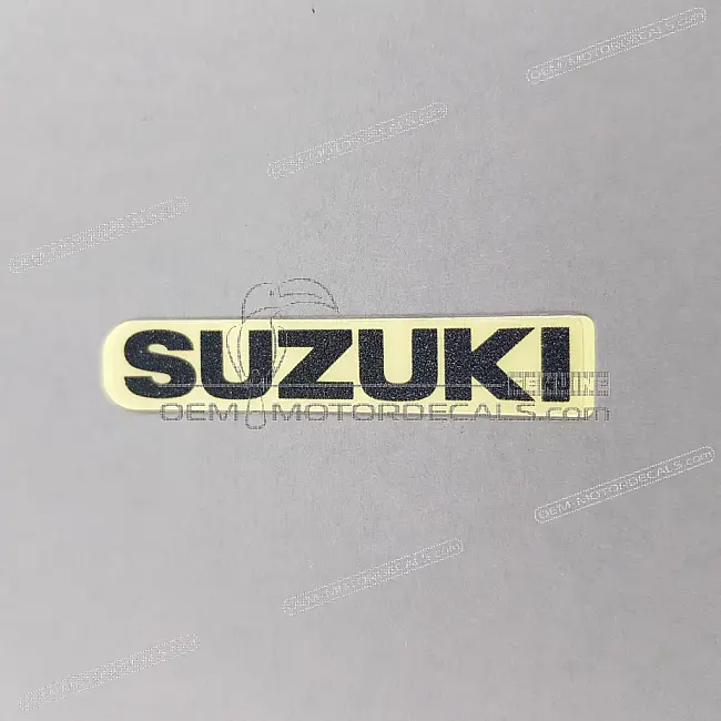 Suzuki GSX-R600 Tail Cowl SUZUKI Emblem OEM 6813121H0117U