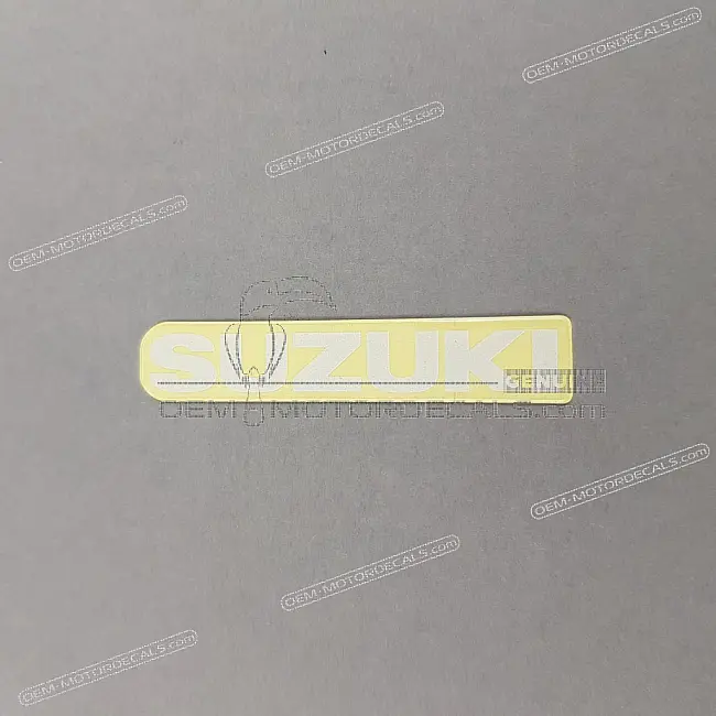 Suzuki GSX-R600 Heckverkleidung SUZUKI Logo Aufkleber OEM 6813121H01YBD