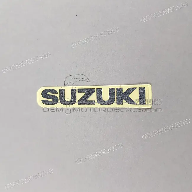 Suzuki GSX-R600 Tail Cowl SUZUKI Emblem OEM 6813121H01YU8
