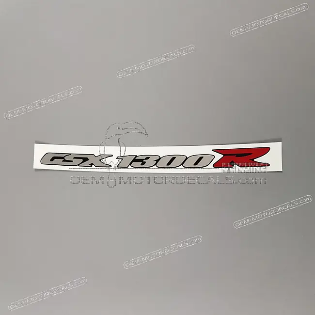 Suzuki GSX1300R Hayabusa Tail Cowl GSX1300RK2 Emblem OEM 6813124F10HT2