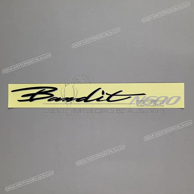 Emblème Suzuki GSF600N BANDIT coque avant Original 6813126E00E0D