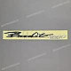 Emblema Suzuki GSF600N BANDIT coperchio anteriore Originale 6813126E00E0D