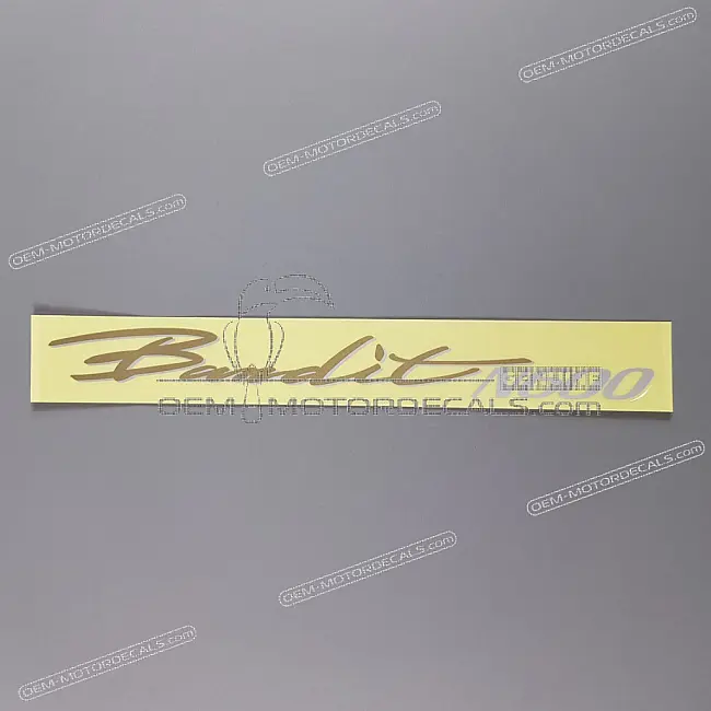 Suzuki GSF600N Bandit Frame Cover Bandit Emblem OEM 6813126E00E0E