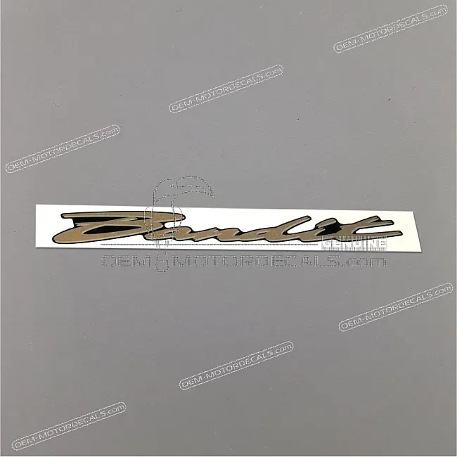 Suzuki GSF600N BANDIT Sitzheckverkleidung Emblem OEM 6813131F00CV1