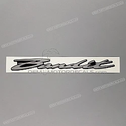 Naklejka na tylną owiewkę / zadupek