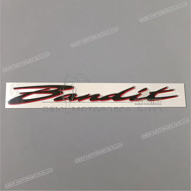 Emblema codone Suzuki GSF600N Bandit OEM 6813131F00GW9