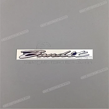 Tail cowl decal
