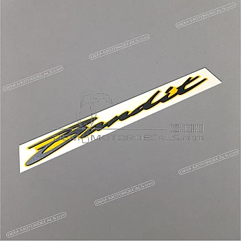 Emblème Bandit pour coque arrière de selle