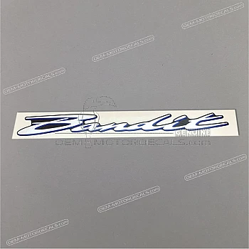 Naklejka na tylną owiewkę / zadupek