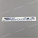 Emblema Suzuki GSF600N Bandit copri telaio Bandit OEM 6813131F00NW3 grafica originale di fabbrica
