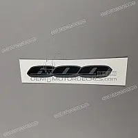 SUZUKI Heckverkleidung 600 Emblem 68131-37H00-AGR