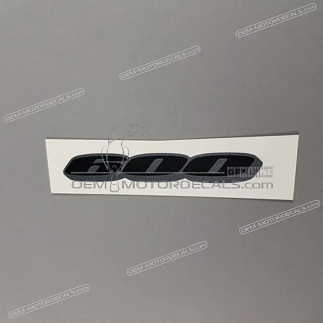 Suzuki GSX-R600 Heckverkleidung 600 Emblem OEM 6813137H00AGR