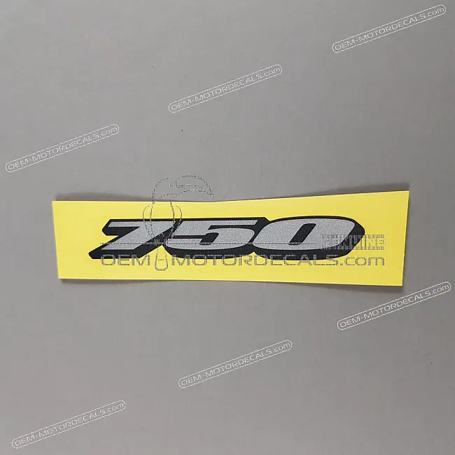 Suzuki GSXR750 Tail Cowl 750 Emblem OEM 6813138H01CTY