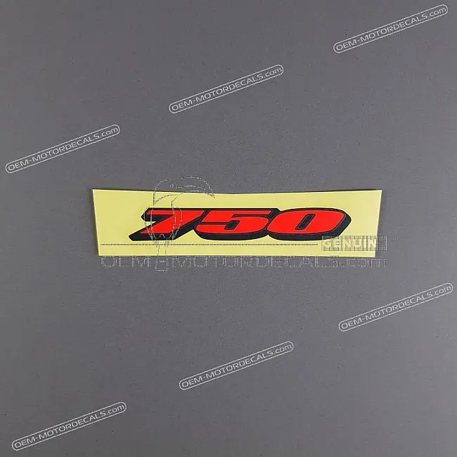Suzuki GSXR750 Copricarter 750 Emblema Lato Destro OEM 6813138H01FND