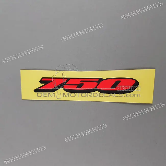 Suzuki GSXR750 Tapa de Chasis Emblema GSX-R Lado Derecho OEM 6813138H01LV8
