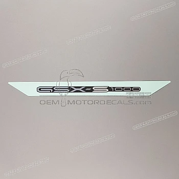 Side cowling decal