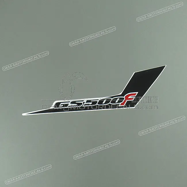 Autocollant de flanc de carénage arrière Suzuki GS500F côté droit OEM 6813501DB0YFU