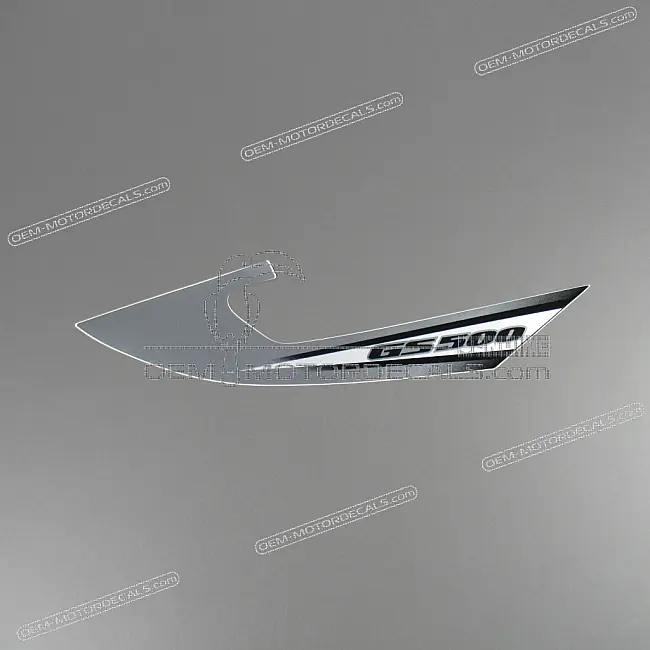 Suzuki GS500E Adesivo Carenatura Telaio Lato Destro OEM 6813501DH0EBD