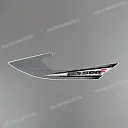 Tail cowl graphic, right side