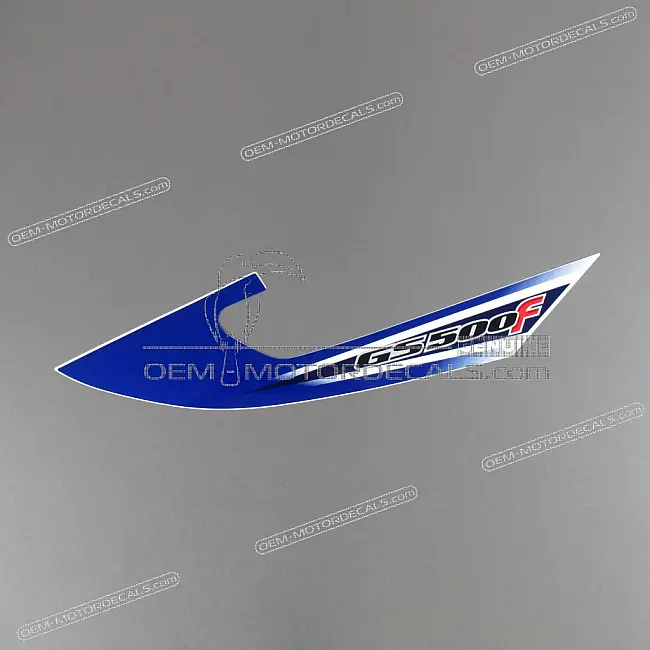Autocollant Suzuki GS500F Coque Arrière Côté Droit OEM 6813501DJ0EBG