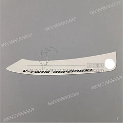 Tail cowl decal, right side