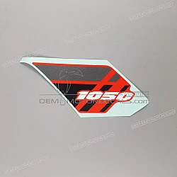 Heckverkleidung Aufkleber, Rechte Seite