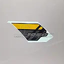 Kontpaneel sticker, rechterkant