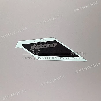 Tail cowl decal, right side