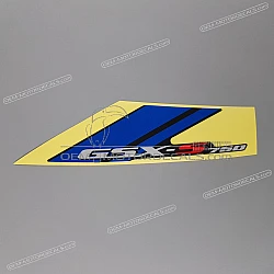 Side cowling decal, right side