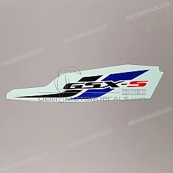 Side cowling decal, right side