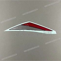 Tail cowl decal, right side