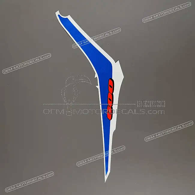Suzuki GSX-R600 Grafica codone 600 lato destro OEM 68135-14J20-AHA