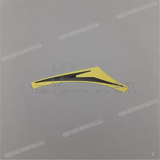 Suzuki GSX1300R HAYABUSA Center Frame Cover Graphic Stripe Right Side OEM 6813515H00CVN