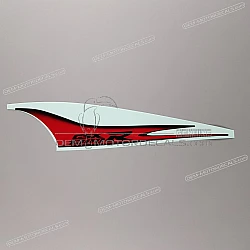 Tail cowl decal, right side