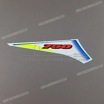 Tail cowl decal, right side