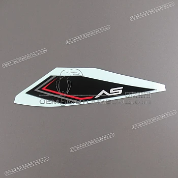 Tail cowl decal, right side