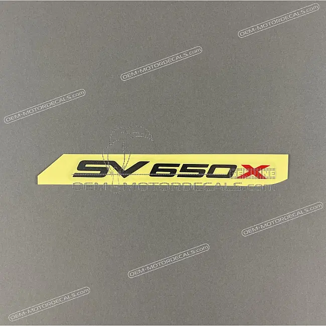 Suzuki SV650X Rahmenabdeckung Aufkleber Dekor rechte Seite OEM 6813518K10B1P