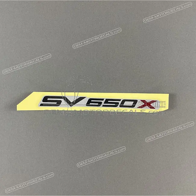 Suzuki SV650X Frame Cover Tape Right Side OEM 6813518K10CMD