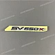 Suzuki SV650X Naklejka na osłonę ramy prawa strona OEM 6813518K10CMD