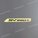 SV650X frame cover sticker, rechterkant