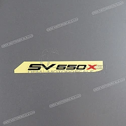 Side cowling decal, right side