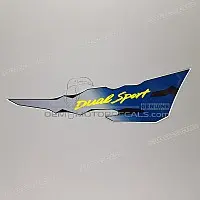 SUZUKI Heckverkleidung Aufkleber, Rechte Seite 68135-32E10-G3R