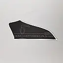 Tail cowl decal, right side