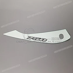 Tail cowl decal, right side