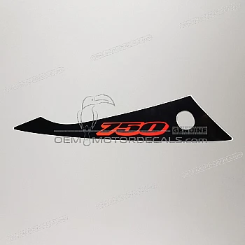Tail cowl decal, right side
