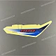 Suzuki GSXR600 Tail Cowl Graphic Stripe Right Side OEM 6813537H00JCW